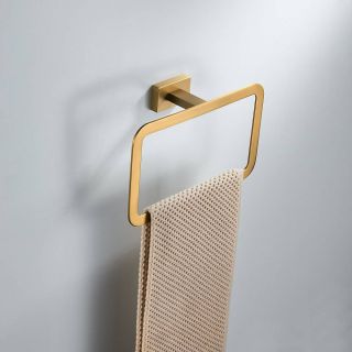 Полотенцедержатель Shevanik SG5606G золотой сатин